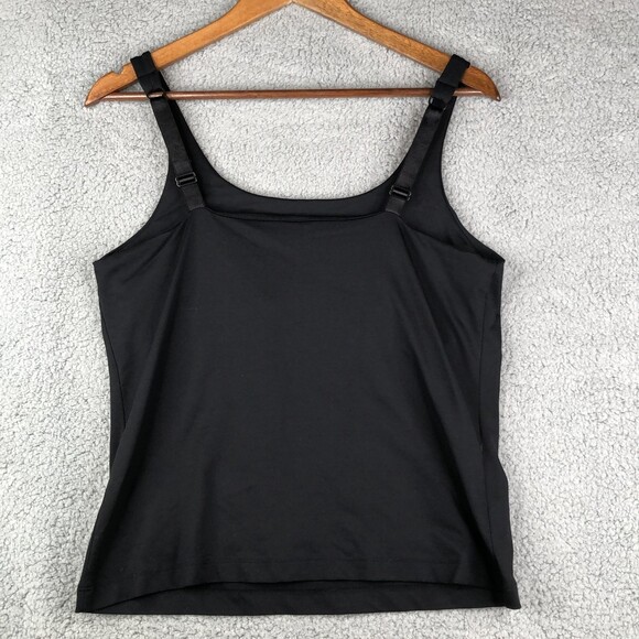 Chico’s adjustable cami top is lined built in bra sz 2 - Picture 4 of 5